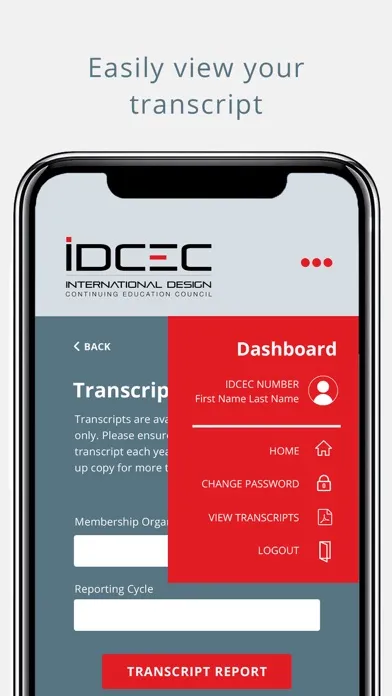 IDCEC Mobile Attendance App سکرین شاٹس