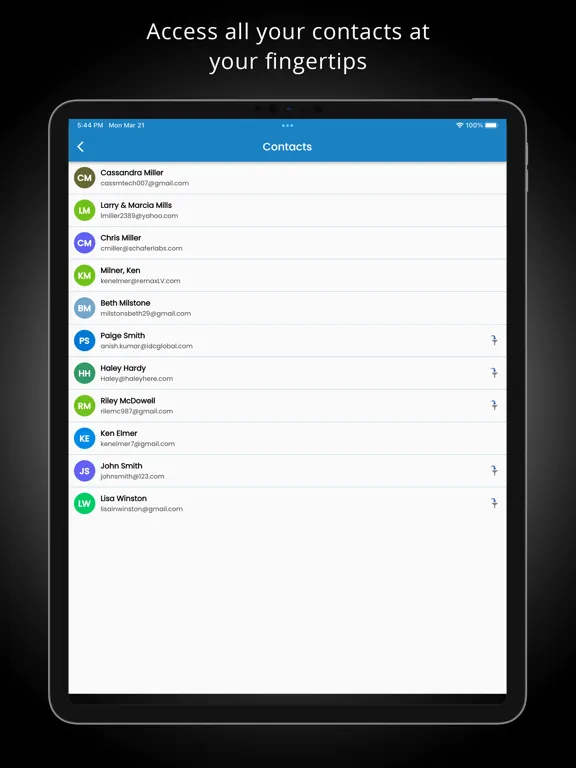 IDC CRM iPad 應用截圖