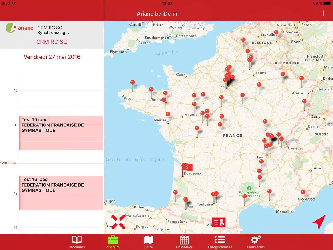 Captures d'écran de Ariane Antargaz iPad 