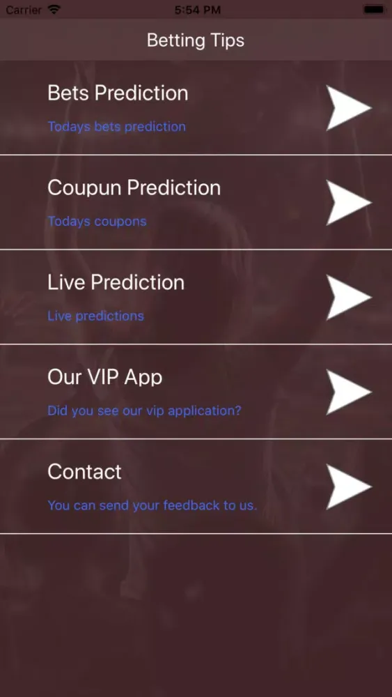 Captures d'écran de Betting Tips Daily