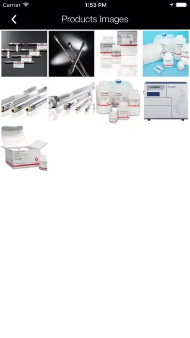 Capturas de tela do Chromatography Calculator