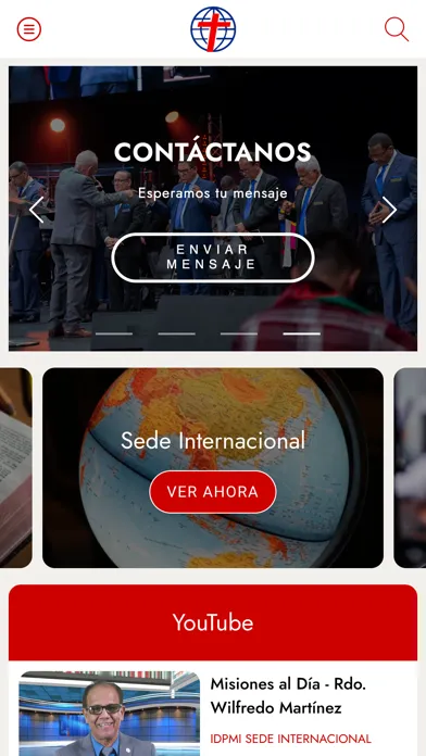Tangkapan skrin IDDPMI Internacional