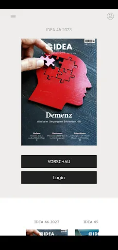 Capturas de pantalla de IDEA MAGAZIN