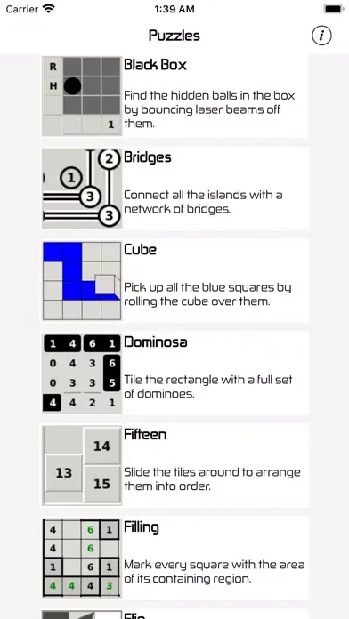 Capturas de tela do Injoy Puzzles