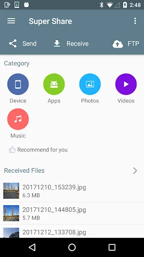 Capturas de pantalla de Easy Share :WiFi File Transfer