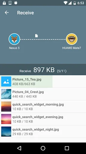 Capturas de pantalla de Easy Share :WiFi File Transfer