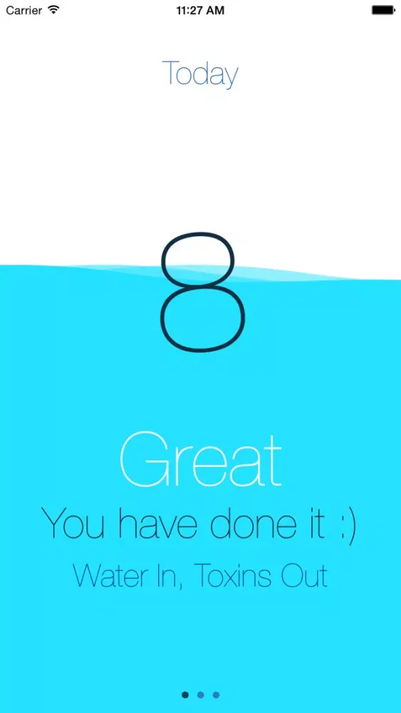 ภาพหน้าจอของ WaterApp - Water In, Toxins Out
