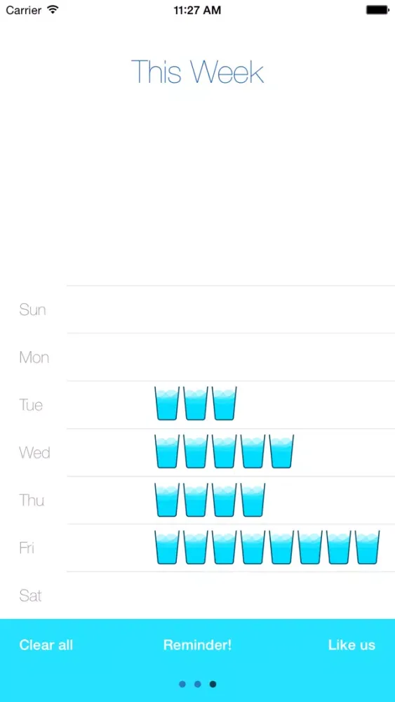 ภาพหน้าจอของ WaterApp - Water In, Toxins Out