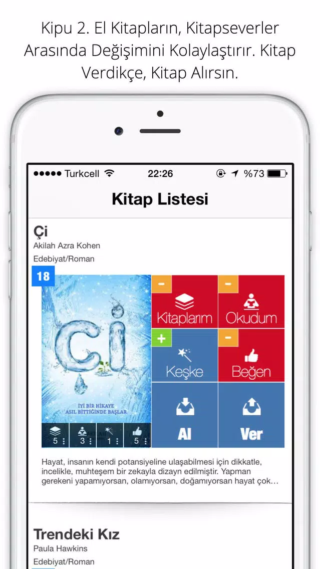 Kipu - Kitap Takas ve Paylaşım应用截图