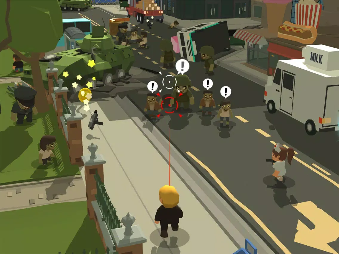 ภาพหน้าจอของ Zombie Ground .io iPad 