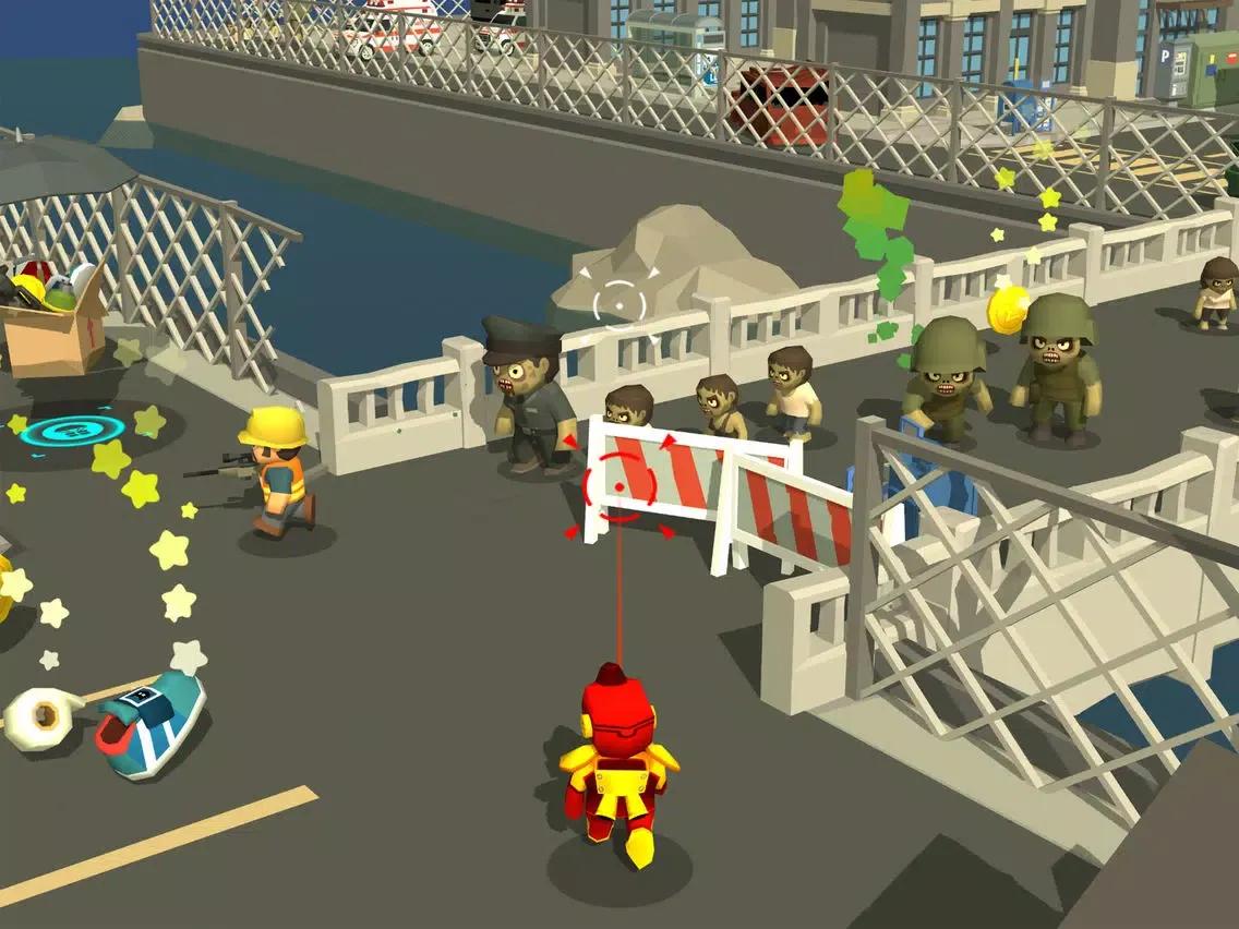 ภาพหน้าจอของ Zombie Ground .io iPad 
