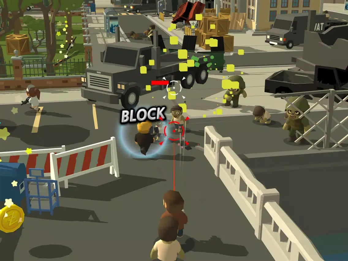 ภาพหน้าจอของ Zombie Ground .io iPad 