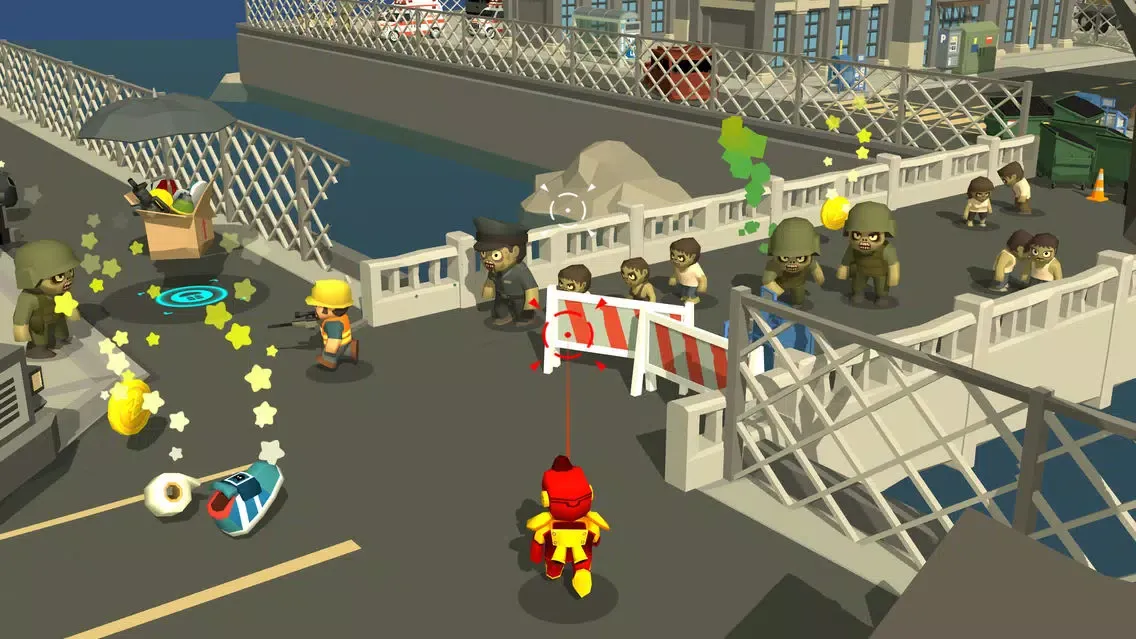 ภาพหน้าจอของ Zombie Ground .io
