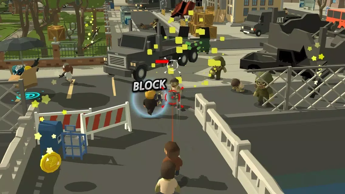 ภาพหน้าจอของ Zombie Ground .io