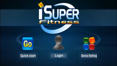 ภาพหน้าจอของ iSuper Fitness "for iPhone"