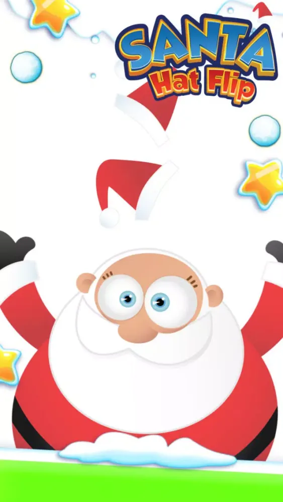 Christmas Santa Hat Flip Challenge Games应用截图