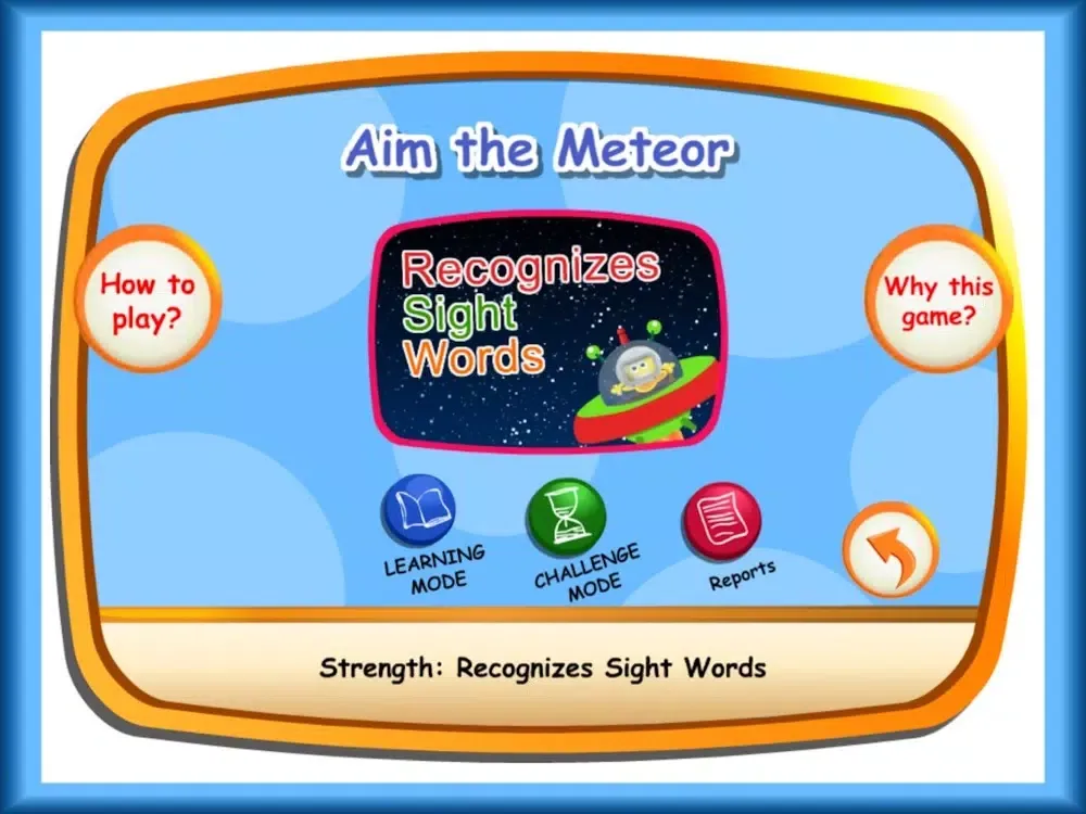 Aim the Meteor iPad  स्क्रीनशॉट