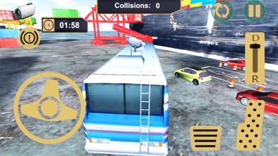 تصاویر Beach Bus Parking:Drive in Summer Vocations
