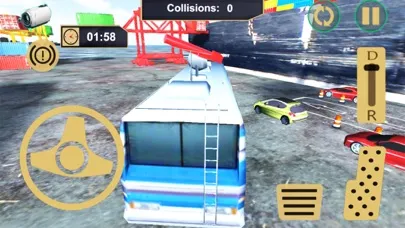 Captures d'écran de Beach Bus Parking:Drive in Summer Vocations