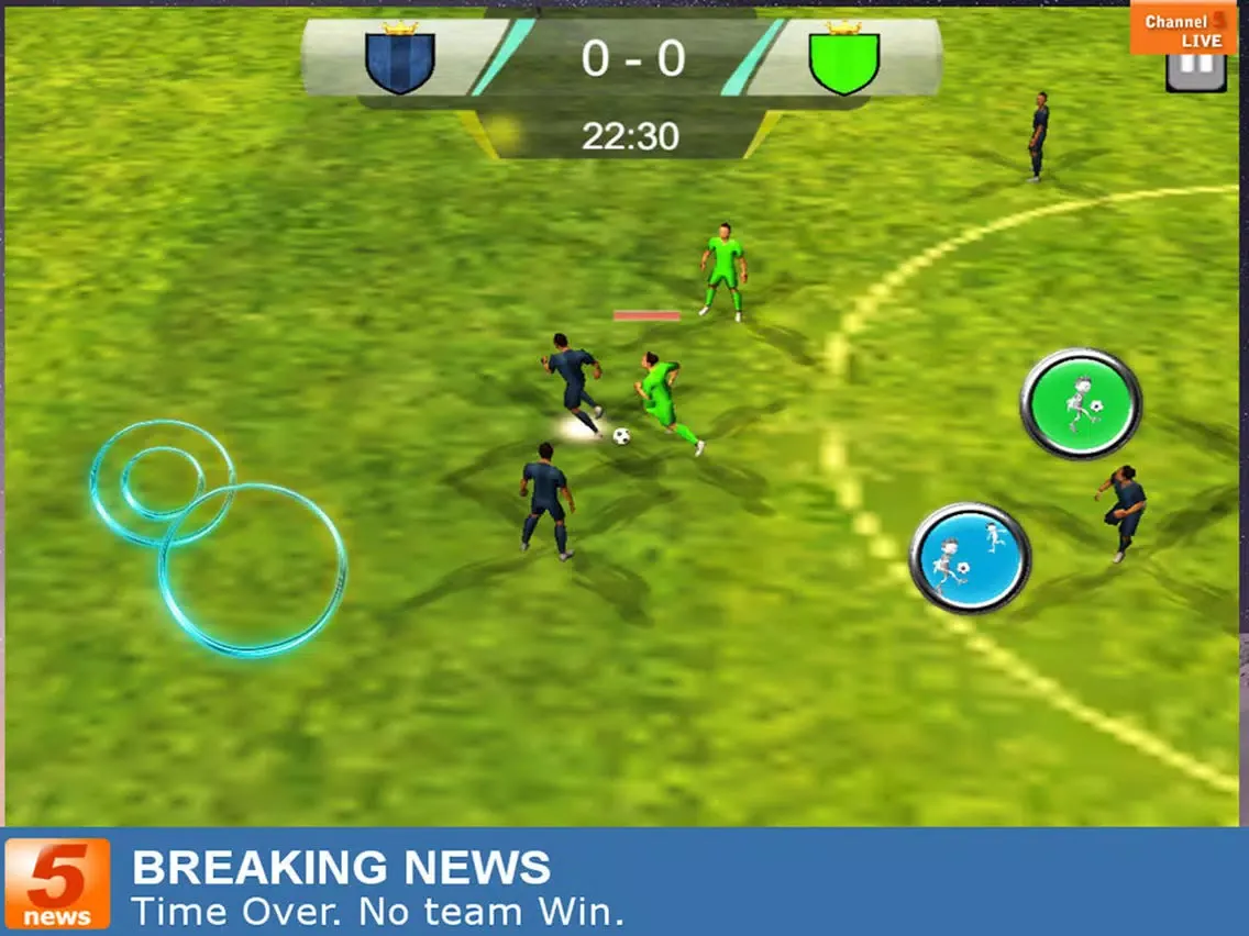 Real Football International Cup HD:Soccer iPad  Screenshots