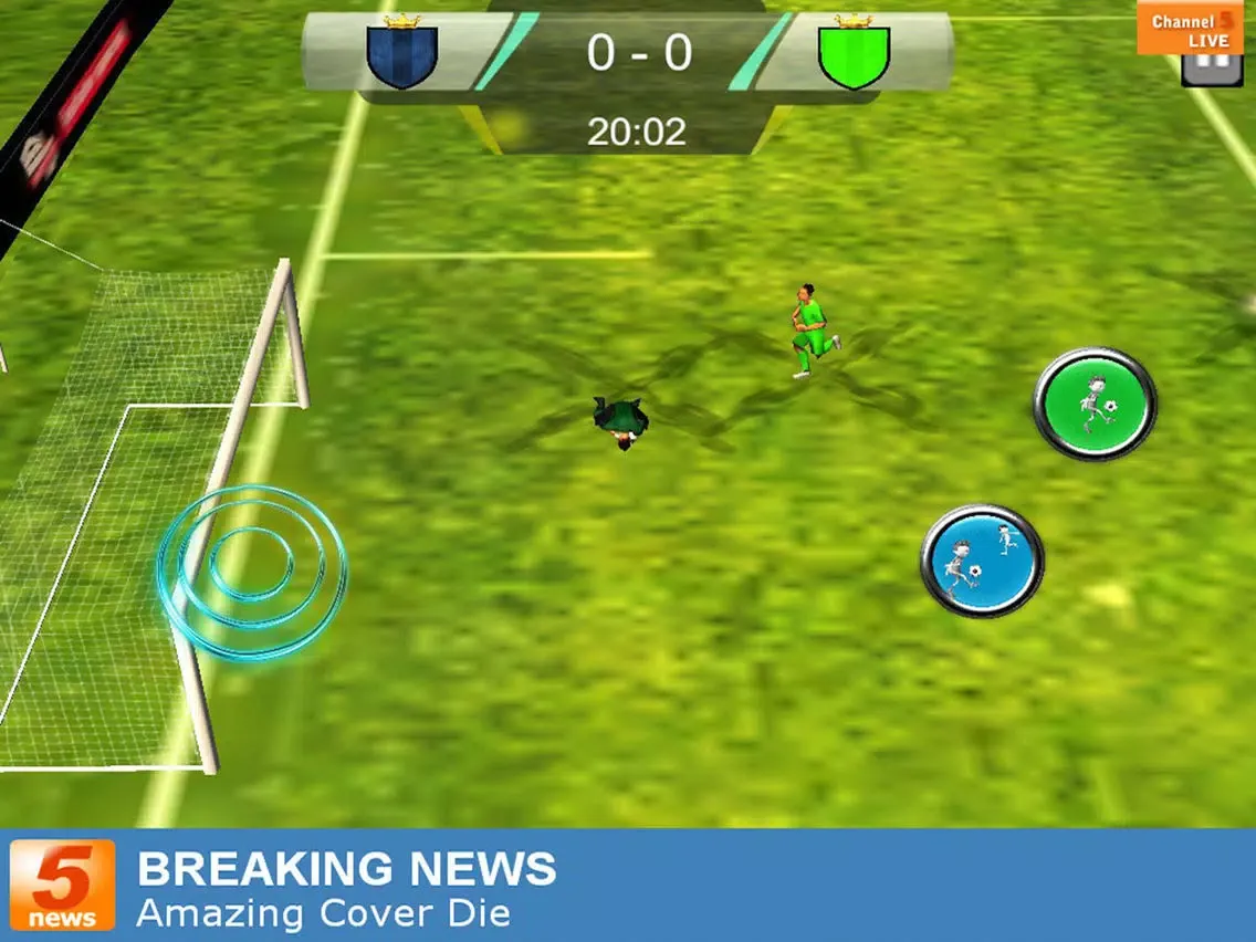 Real Football International Cup HD:Soccer iPad  Screenshots