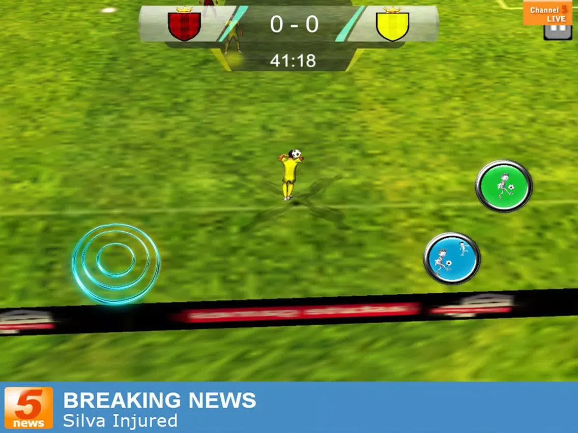 Real Football International Cup HD:Soccer iPad  Screenshots