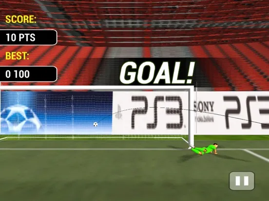 Football Penalty International Cup Challenge iPad 应用截图