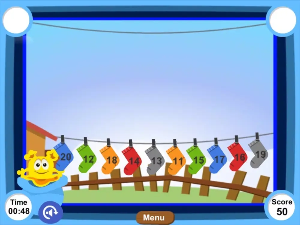 Tangkapan layar Line Up Colourfull Socks iPad 
