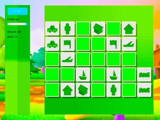 تصاویر Icon Matches 2016 - Brain Trainer Matching For Kids iPad 