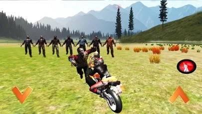 Tangkapan skrin Moto Zombie Shoot:Zombie War on Road
