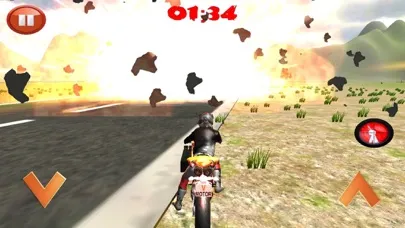 Tangkapan skrin Moto Zombie Shoot:Zombie War on Road