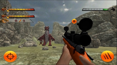 Futuristic Dragon War:Sniper Dino Hunt স্ক্রিনশট