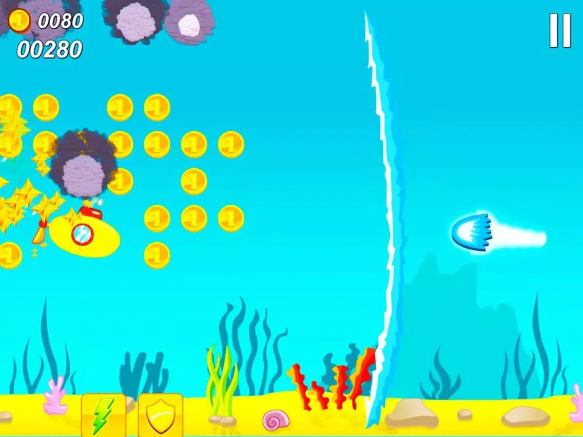 Ảnh chụp màn hình của Navy Submarine Sea Runner Mission iPad 