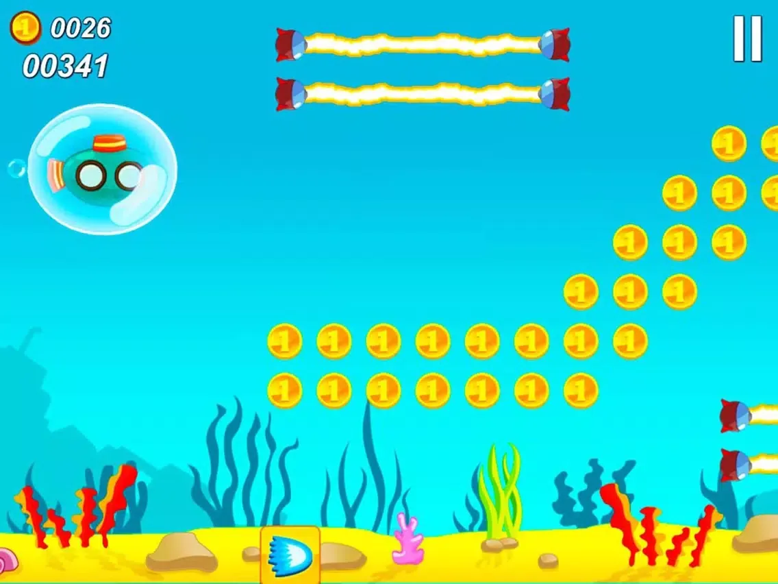 Ảnh chụp màn hình của Navy Submarine Sea Runner Mission iPad 