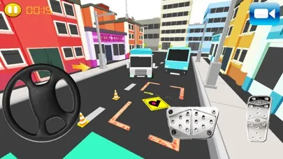Cube Garbage Truck Park:Drive in City应用截图