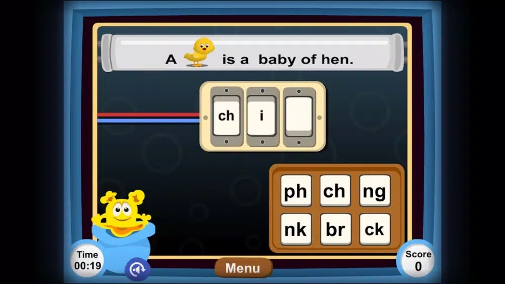 Zrzuty ekranu Twillight :Consonant Diagraph related game