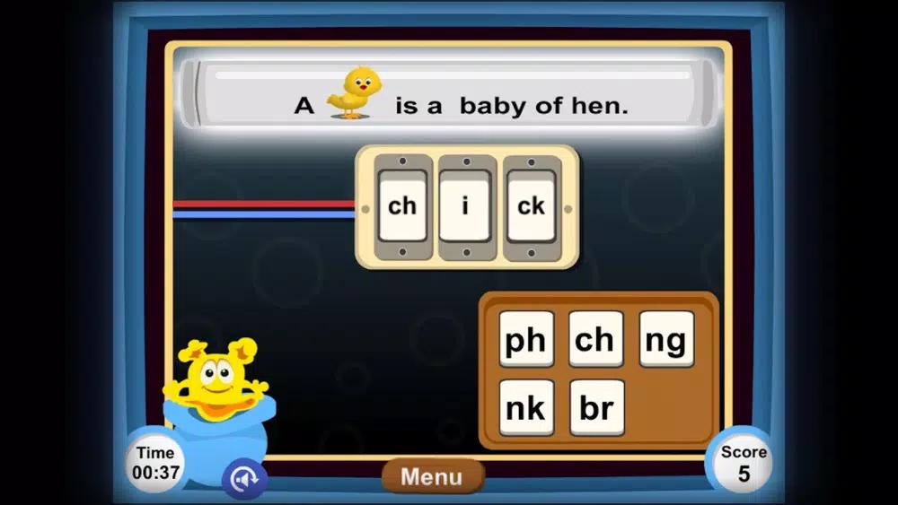 Zrzuty ekranu Twillight :Consonant Diagraph related game