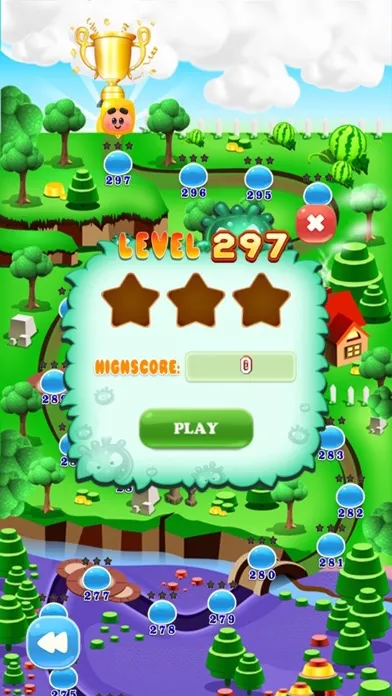 Tangkapan skrin Fruit Garden Smasher -Swipe Drawpipe Bump Puzzle
