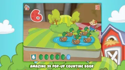 Capturas de tela do Farm 123 - Learn to count