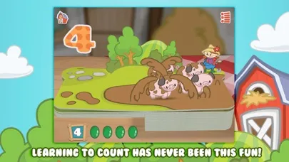 Capturas de tela do Farm 123 - Learn to count