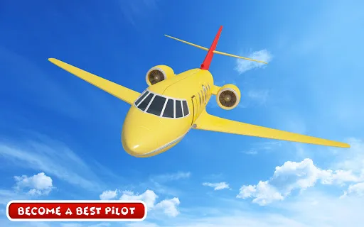 ภาพหน้าจอของ Airplane Game Flight Pilot Sim