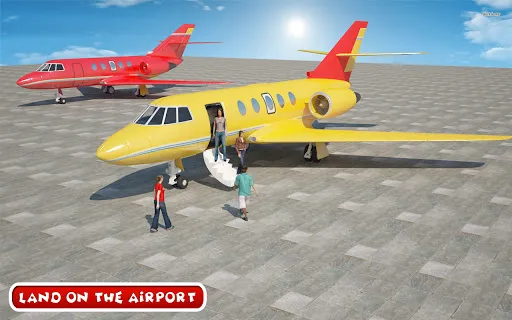 ภาพหน้าจอของ Airplane Game Flight Pilot Sim