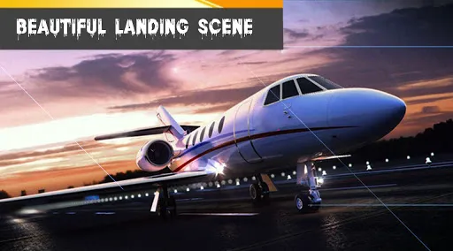 ภาพหน้าจอของ Airplane Game Flight Pilot Sim