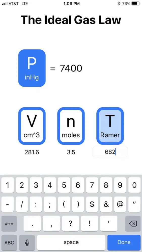 تصاویر The Ideal Gas Law Calculator