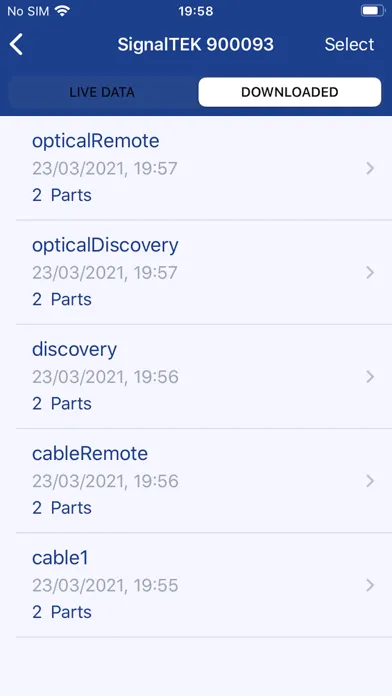 Capturas de pantalla de TREND AnyWARE™
