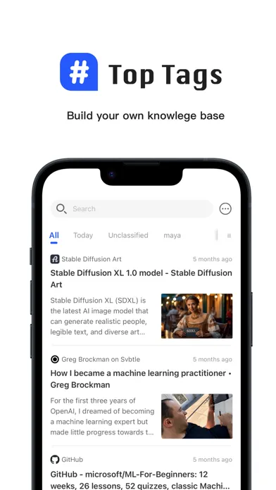 Top Tags-Collect&Read Later স্ক্রিনশট