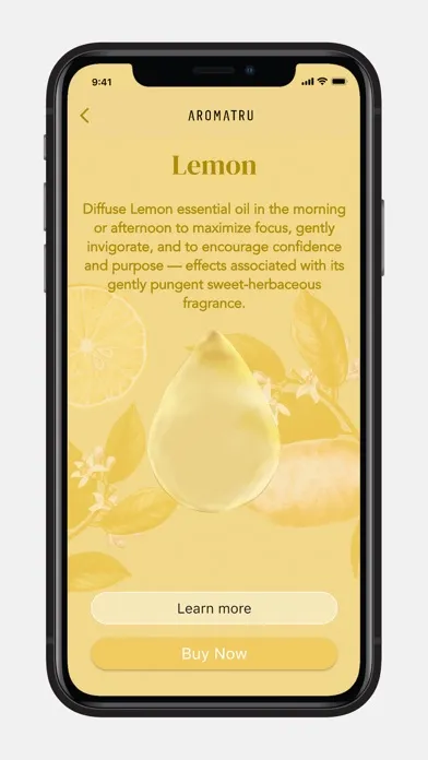 Capturas de pantalla de AromaTru