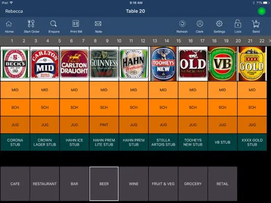 تصاویر Idealpos - Handheld App V4 iPad 