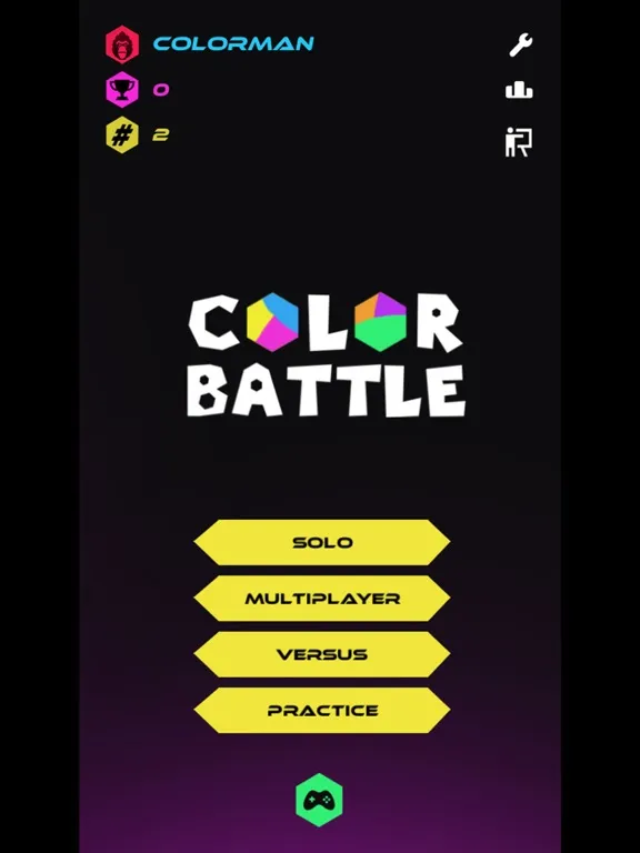 Multiplayer Color Battle iPad  سکرین شاٹس