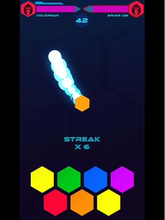 Multiplayer Color Battle iPad  سکرین شاٹس